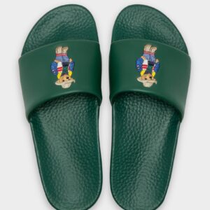 Polo Ralph Lauren Bear Slide – Green